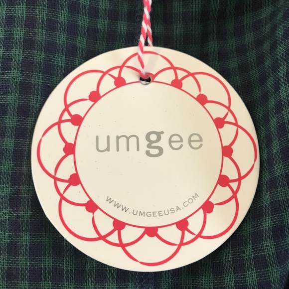 Umgee Plaid Fringe Open Front Kimono Cardigan - Picture 7 of 8